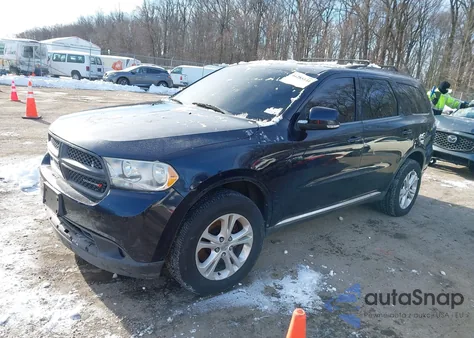 2011 Dodge Durango Crew from USA, damaged, VIN 1D4SE4GT3BC699372